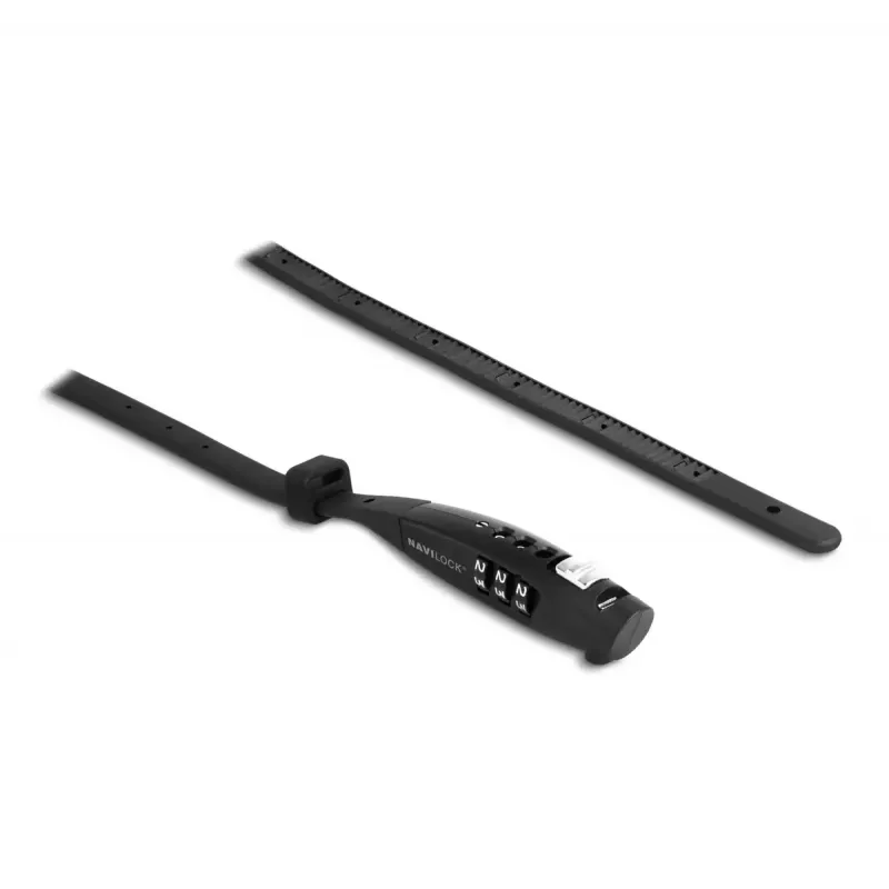 Navilock 20930 δεματικό καλωδίων ασφαλείας γενικής χρήσης με κλειδαριά συνδυασμού