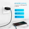 Ugreen 50123 Καλώδιο USB USB 2.0 1 m USB-C Μαύρο, Ασημί