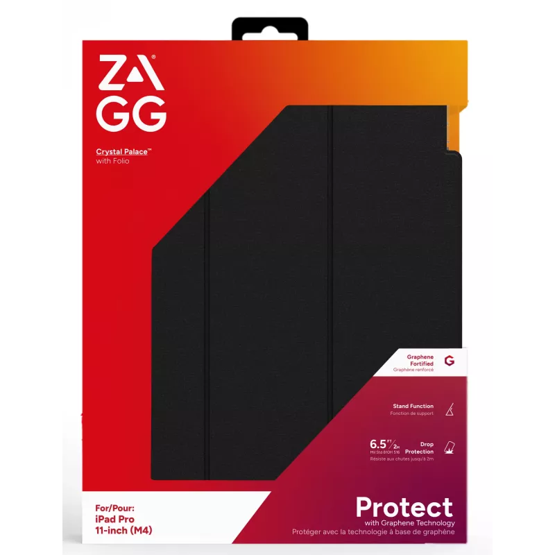 ZAGG Crystal Palace Folio 27,9 cm (11 ίντσες) Διαφανές