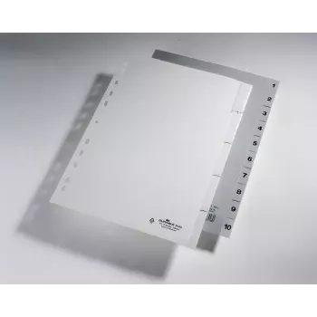 Αριθμητικό ευρετήριο με καρτελάκια Durable 6511-10