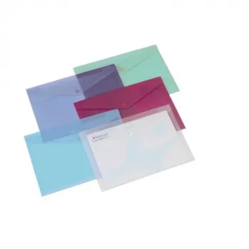 Rexel Popper Wallet A4 Διάφορα χρώματα (6), A4, Πολυπροπυλένιο (PP), Πολύχρωμο, 150 φύλλα, 335 mm, 235 mm
