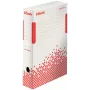 Κουτί αρχειοθέτησης Esselte Speedbox FSC® 80 mm, χαρτί, λευκό, A4, οριζόντια/κάθετη διάταξη, 80 mm, 250 mm