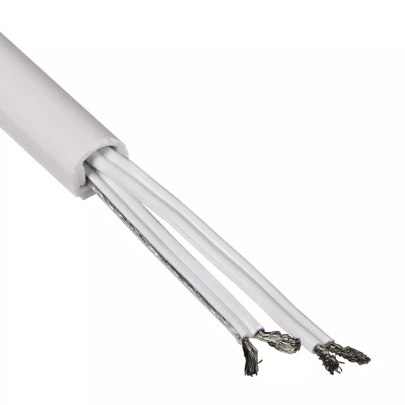 Hama 00020570 σετ γέφυρας καλωδίων, ημικυκλικό, 1 m, λευκό