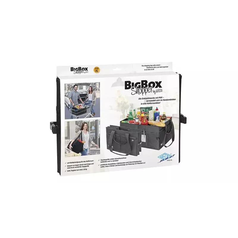 WEDO BigBox Shopper XL Τσάντα αγορών, Μαύρο
