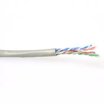 Καλώδιο patch ACT CAT6 U/UTP Λεπτό σύρμα 100m Ιβουάρ