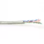 Καλώδιο patch ACT CAT6 U/UTP Λεπτό σύρμα 100m Ιβουάρ