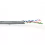 Καλώδιο patch ACT CAT6 U/UTP Λεπτό σύρμα Γκρι 100m