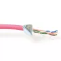 Καλώδιο patch ACT CAT5E F/UTP LSZH Λεπτό σύρμα Κόκκινο 100 m
