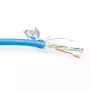 Καλώδιο patch ACT CAT5E F/UTP LSZH Λεπτό σύρμα Μπλε 100m