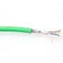 CAT5E F/UTP LSZH εύκαμπτο καλώδιο patch ACT FP770H Πράσινο 100m