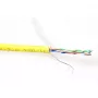 Καλώδιο patch ACT CAT5E F/UTP LSZH Λεπτό σύρμα Κίτρινο 100m