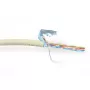 ACT CAT5E F/UTP LSZH Λεπτό σύρμα Καλώδιο patch Ιβουάρ 100m