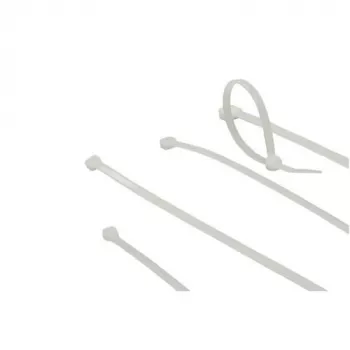 ACT CT1010 δεματικά καλωδίων, διάφανα, μήκος 100 mm, πλάτος 2,5 mm