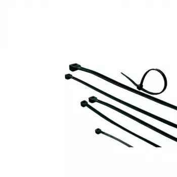 ACT CT1090 δεματικά καλωδίων, μαύρα, μήκος 450 mm, πλάτος 8,0 mm