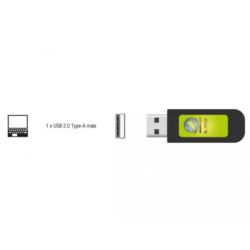 Μονάδα δέκτη GPS USB Navilock NL-701US