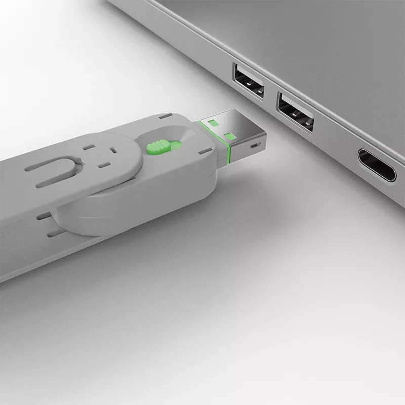 Lindy Κλειδί αποκλεισμού θύρας USB Type-A, πράσινο