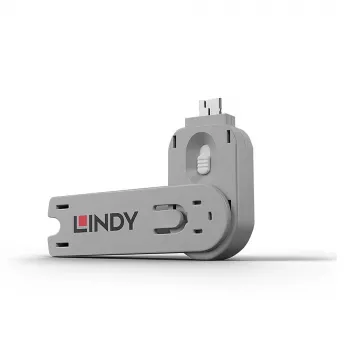 Lindy Κλειδί αποκλεισμού θύρας USB Type-A, λευκό