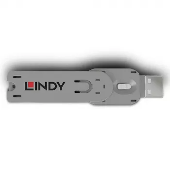 Lindy Κλειδί αποκλεισμού θύρας USB Type-A, λευκό