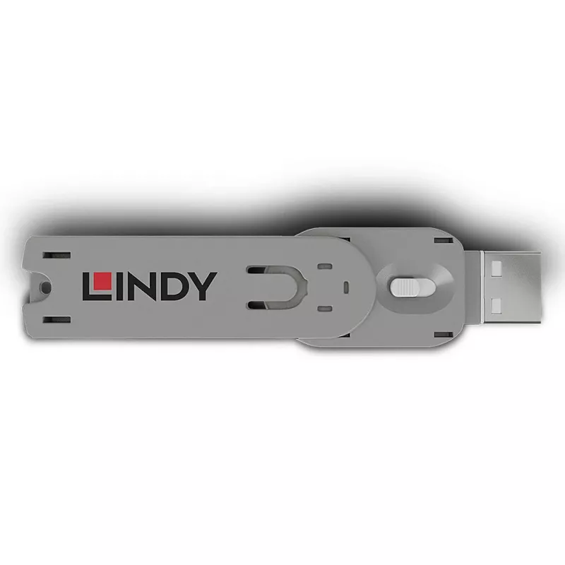 Lindy Κλειδί αποκλεισμού θύρας USB Type-A, λευκό