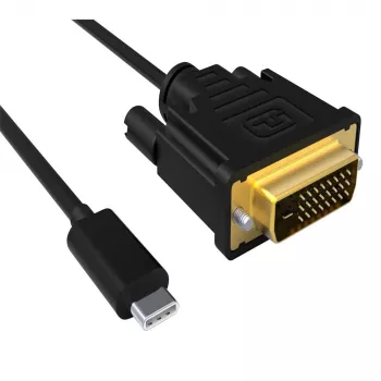 Καλώδιο μετατροπής ACT USB Type-C σε βύσμα DVI 4K/30Hz, 2 μέτρα