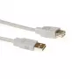 USB 2.0 βύσμα A – υποδοχή USB A εκρού 5,00 m, ACT, SB2205