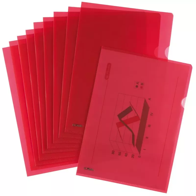 Ντοσιέ Herlitz 50009091 Πολυπροπυλένιο (PP) Κόκκινο A4