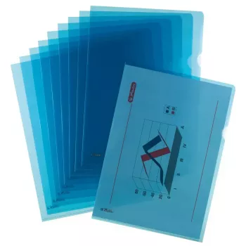 Ντοσιέ Πολυπροπυλένιο (PP) Herlitz 50009107 Μπλε A4
