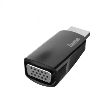 Αντάπτορας καλωδίου Hama 00200344 HDMI VGA Μαύρο