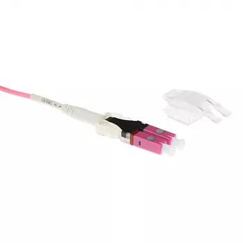 ACT RL8410 καλώδιο οπτικής ίνας πολύτροπης OM4 10 m, LC, LSZH, βιολετί