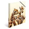 Κλασικός φάκελος εγγράφων HERMA Giraffe Friends πολυπροπυλενίου (PP) πολύχρωμος A4