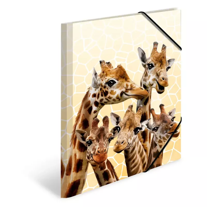 Κλασικός φάκελος αρχειοθέτησης HERMA Giraffe Friends πολυπροπυλενίου A3