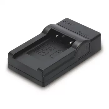 Φορτιστής μπαταρίας Hama Travel USB για μπαταρία ψηφιακής φωτογραφικής μηχανής