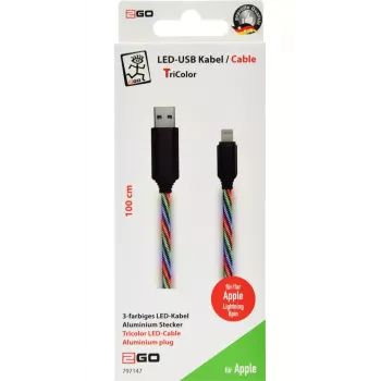 Καλώδιο Lightning 2GO 797147 1m πολύχρωμο