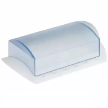 Westmark 21162270 βουτυριέρα, πολυπροπυλένιο (PP), ύψος 5,5 cm, λευκή/διάφανη