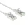 ACT λευκό 2 μέτρα LSZH U/FTP CAT6A Slimline Patch καλώδιο κέντρου δεδομένων RJ45