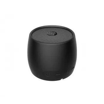 HP μαύρο ηχείο Bluetooth 360, ενσύρματο & ασύρματο, μονοφωνικό φορητό ηχείο, μαύρο, κυλινδρικό, κουμπιά, universal