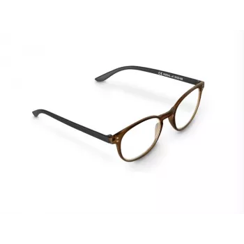 Γυαλιά πρεσβυωπίας Hama 00096234 unisex οβάλ πλήρους σκελετού καφέ