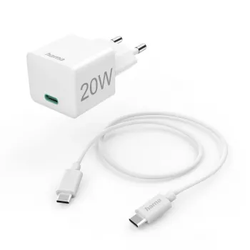 Hama 00201675 φορητός φορτιστής headset, powerbank, smartphone, tablet λευκό AC ταχεία φόρτιση εσωτερικού χώρου