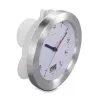 Hama Mauritius ρολόι quartz στρογγυλό ασημί, λευκό
