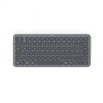 Hama WK-500 πληκτρολόγιο γραφείου/σπιτιού RF Wireless + Bluetooth QWERTZ γερμανικό μαύρο, σκούρο γκρι