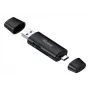 Equip 245462 αναγνώστης καρτών USB 3.2 Gen 1 (3.1 Gen 1) Type-A/Type-C μαύρο