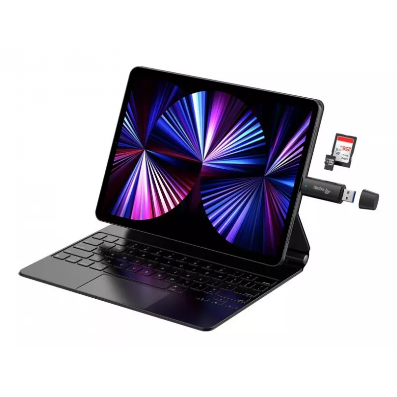 Equip 245462 αναγνώστης καρτών USB 3.2 Gen 1 (3.1 Gen 1) Type-A/Type-C μαύρο