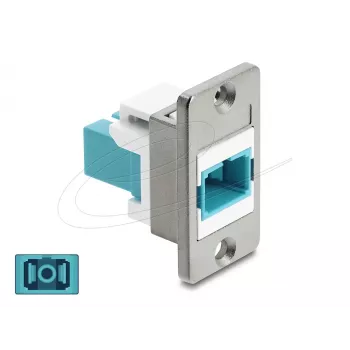 Μονάδα Keystone DELOCK 91102, επίπεδη σχεδίαση, συμβατή με υποδοχή RJ45