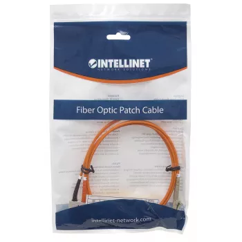 Καλώδιο οπτικής ίνας Intellinet Patch, OM2, LC/SC, 3 m, Πορτοκαλί, Duplex, Multimode, 50/125 µm, LSZH, Οπτική ίνα, εφ' όρου ζωής εγγύηση