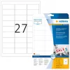 Αυτοκόλλητες ετικέτες εκτυπωτή HERMA Movables® A4 63,5x29,6 mm