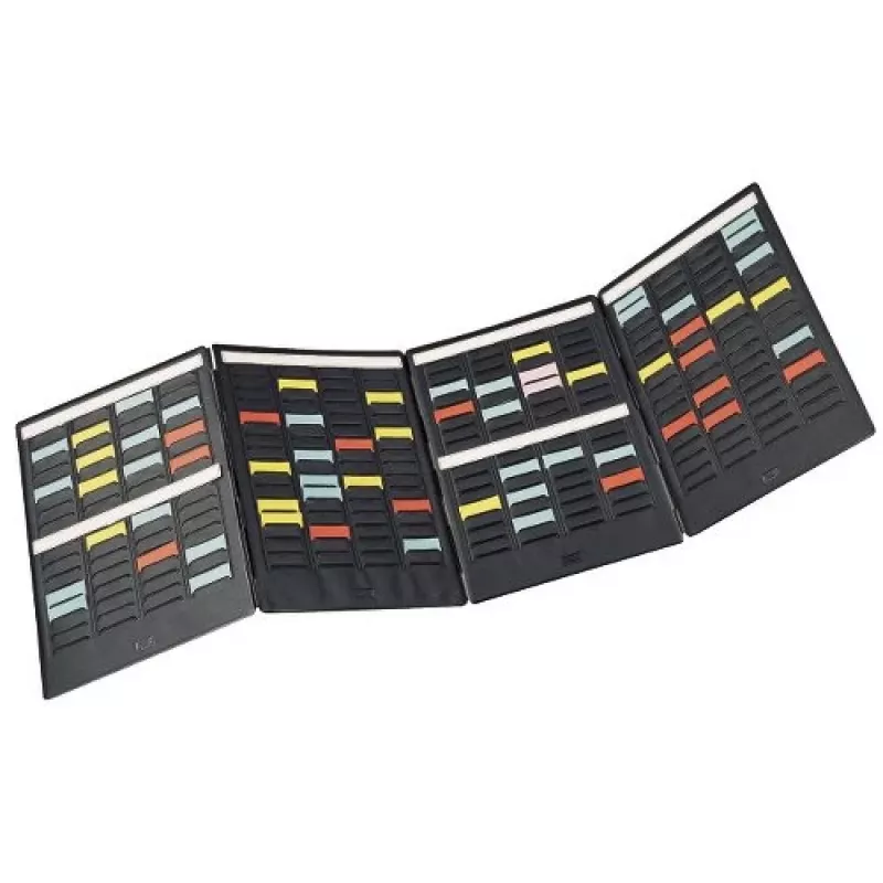 Nobo T-Card Σετ προγραμματισμού - Mini-Planer θήκη 4 όψεων Μέγεθος 1,5