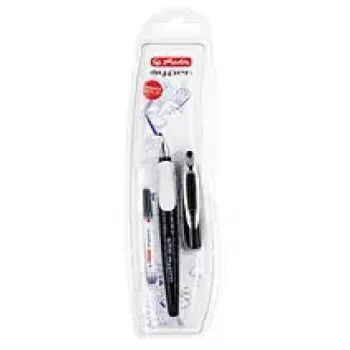 Στυλό Herlitz 10999746 μαύρο λευκό
