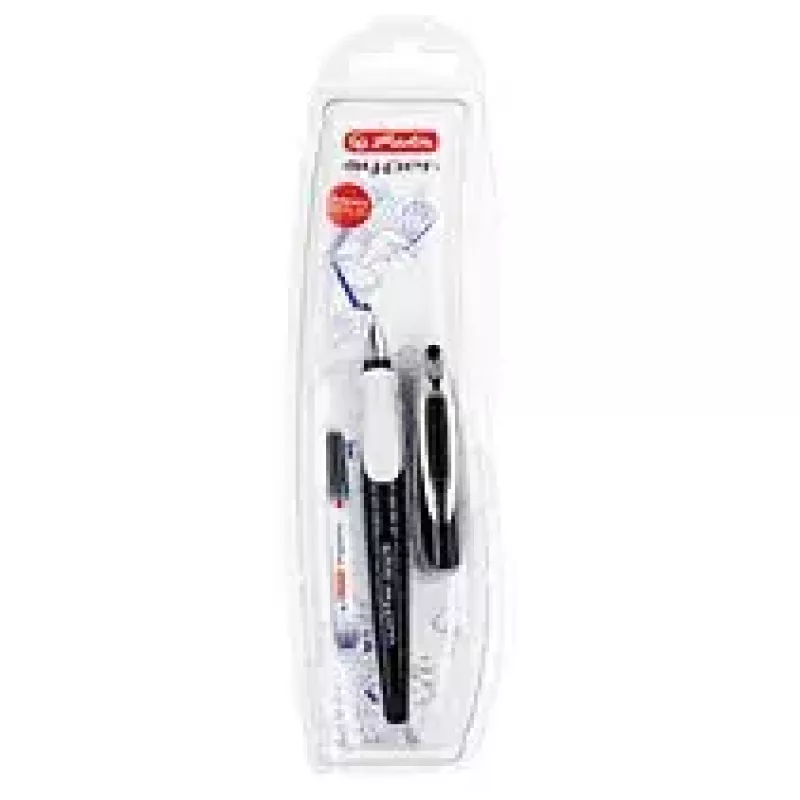 Στυλό Herlitz 10999746 μαύρο λευκό