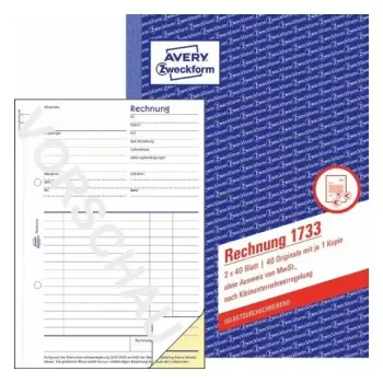 Επαγγελματικό έντυπο Avery 1733