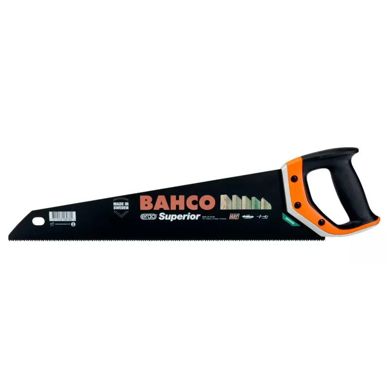 Bahco 2600-19-XT-HP Superior χειροπρίονο, 475 mm, 9 TPI